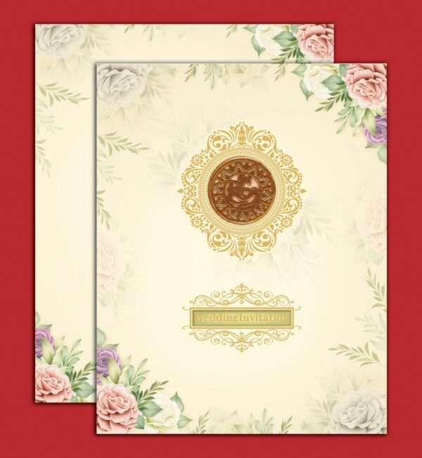 Radha Plus (SAP-9055 - Wedding Invitation Sandal Set)