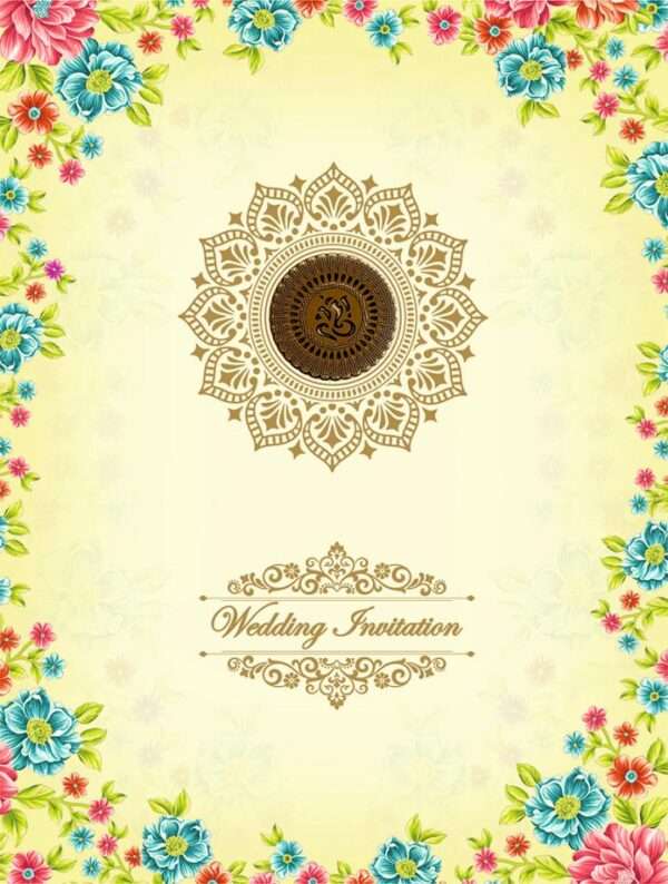 Rishi (SAP-Box Card 8503-Vinayagar-Invitation Set)