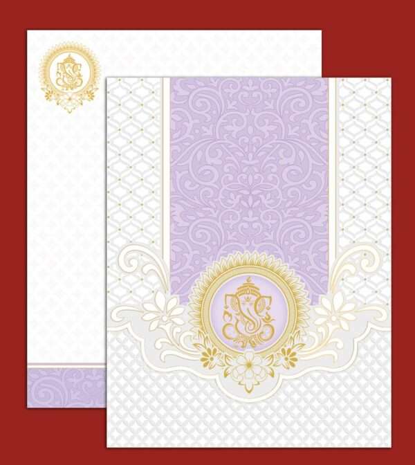 Max Plus(SAP-3051 Vinayagar -Violet - Set)