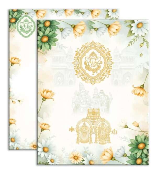 Max Plus(SAP-3056 Vinayagar Invitation- Set)