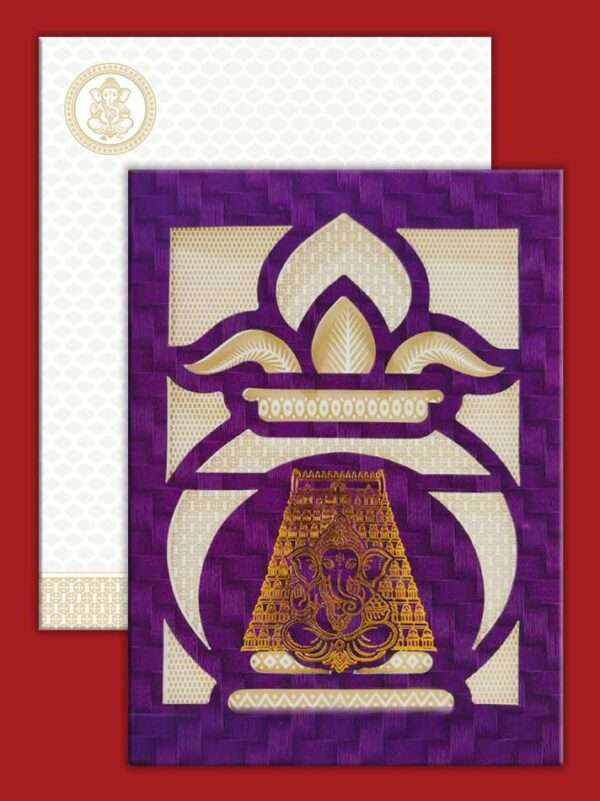 New Sandal (SAP-4040 -Vinayagar Violet Set)